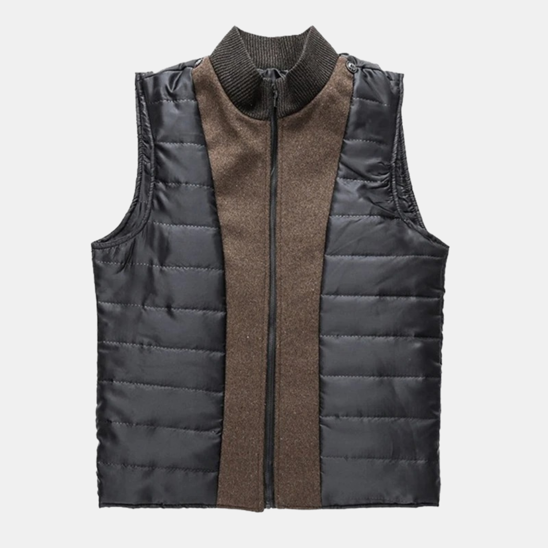 Adrian | Dikke wollen trenchcoat