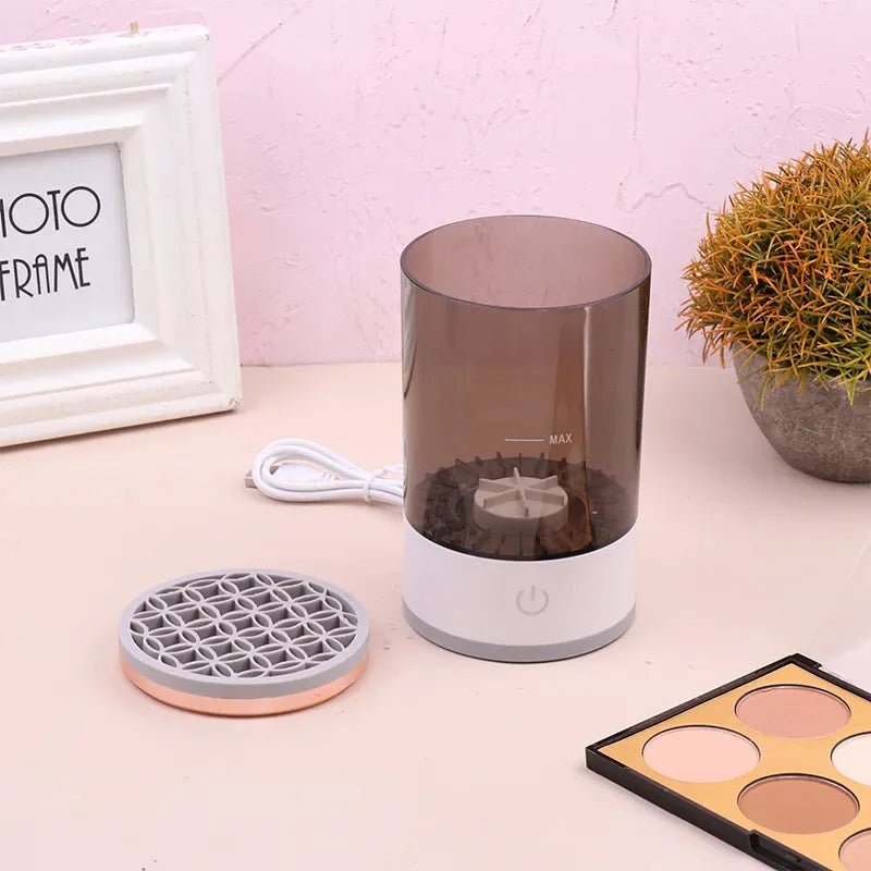 Elektrische make-up kwastenreiniger + GRATIS 13-delige make-up kwastenset