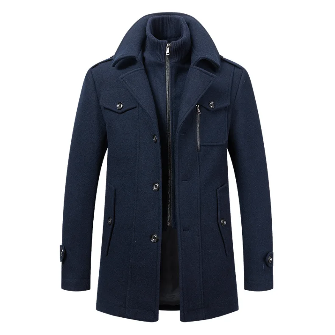 Alvaro™ - Wollen Jas (60% Korting)