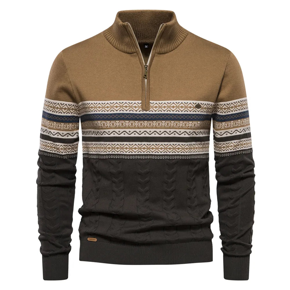 Felix™- Hoogwaardige trui met retro patronen