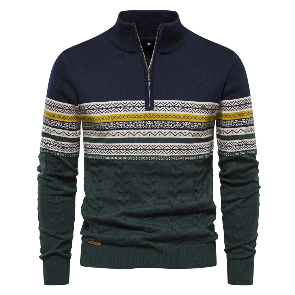 Felix™- Hoogwaardige trui met retro patronen