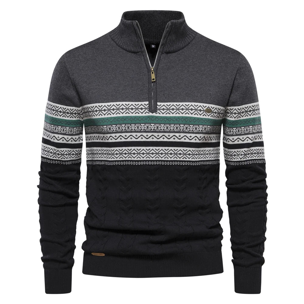 Felix™- Hoogwaardige trui met retro patronen