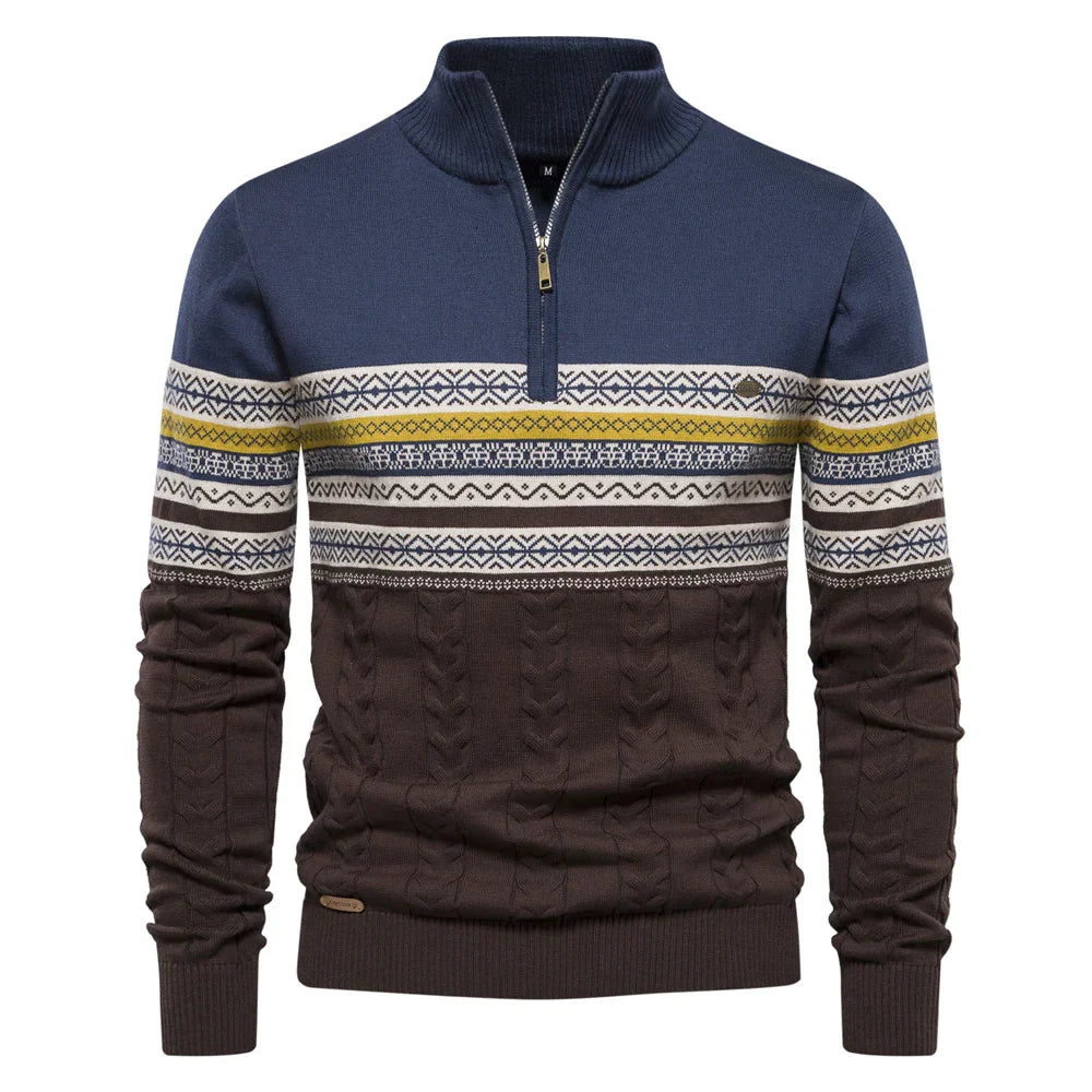 Felix™- Hoogwaardige trui met retro patronen