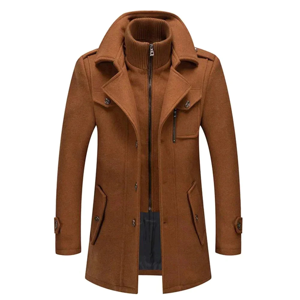 Alvaro™ - Wollen Jas (60% Korting)
