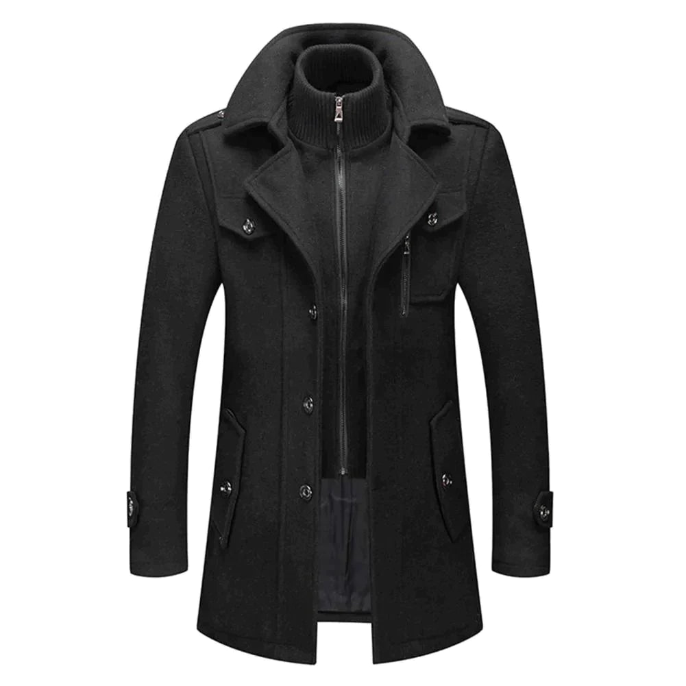 Alvaro™ - Wollen Jas (60% Korting)