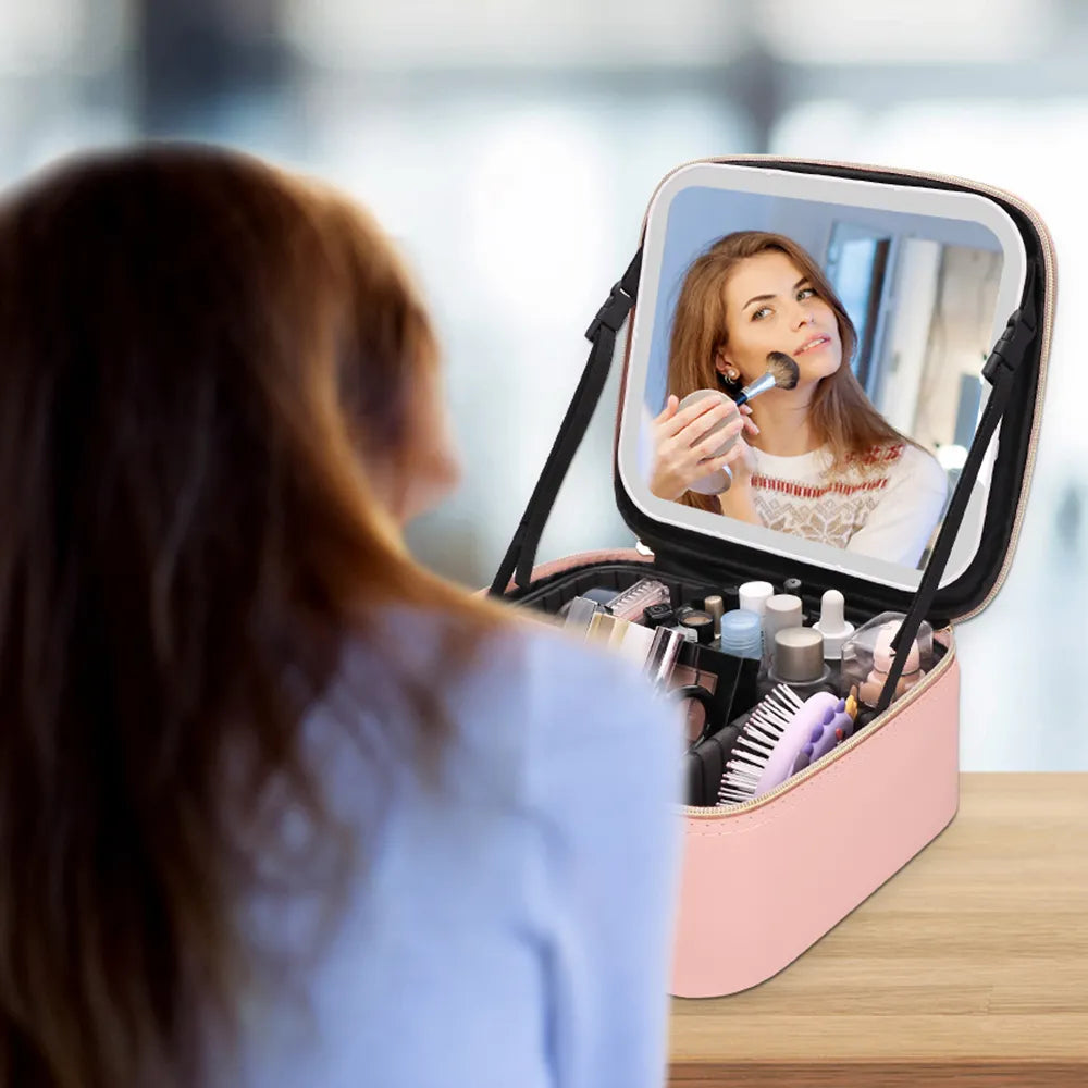 LuminaGlam™ | Houd je make-up altijd georganiseerd
