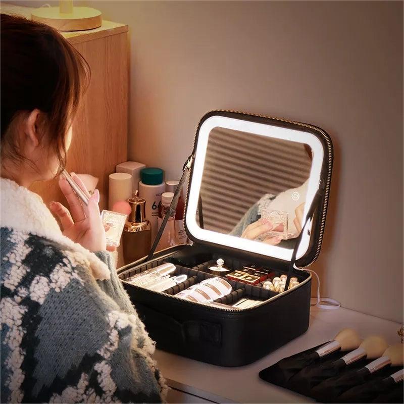 LuminaGlam™ | Houd je make-up altijd georganiseerd