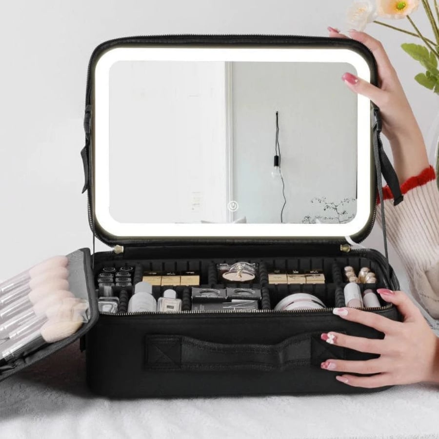 LuminaGlam™ | Houd je make-up altijd georganiseerd