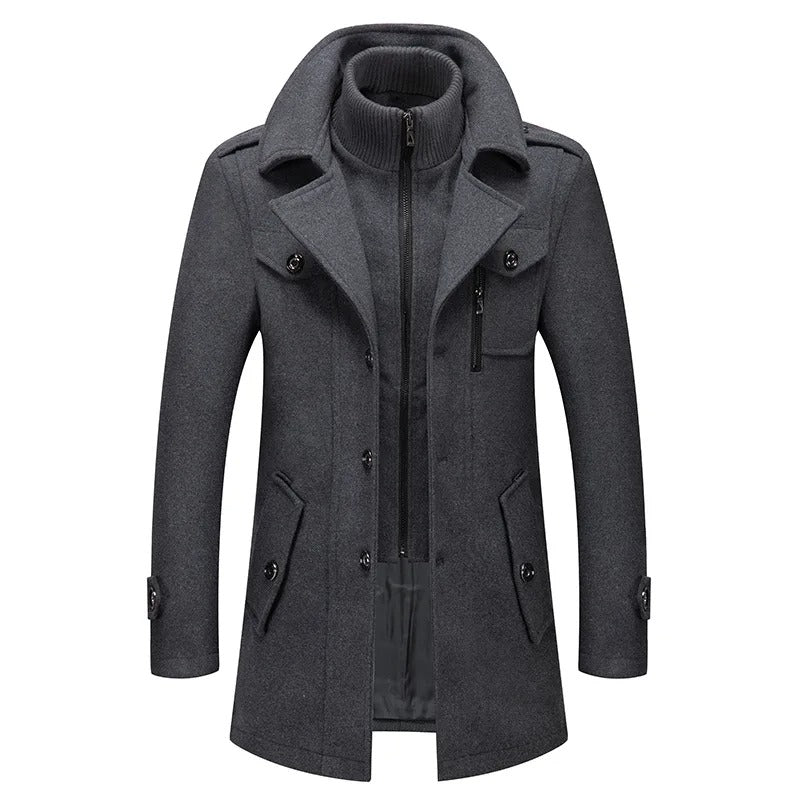 Alvaro™ - Wollen Jas (60% Korting)
