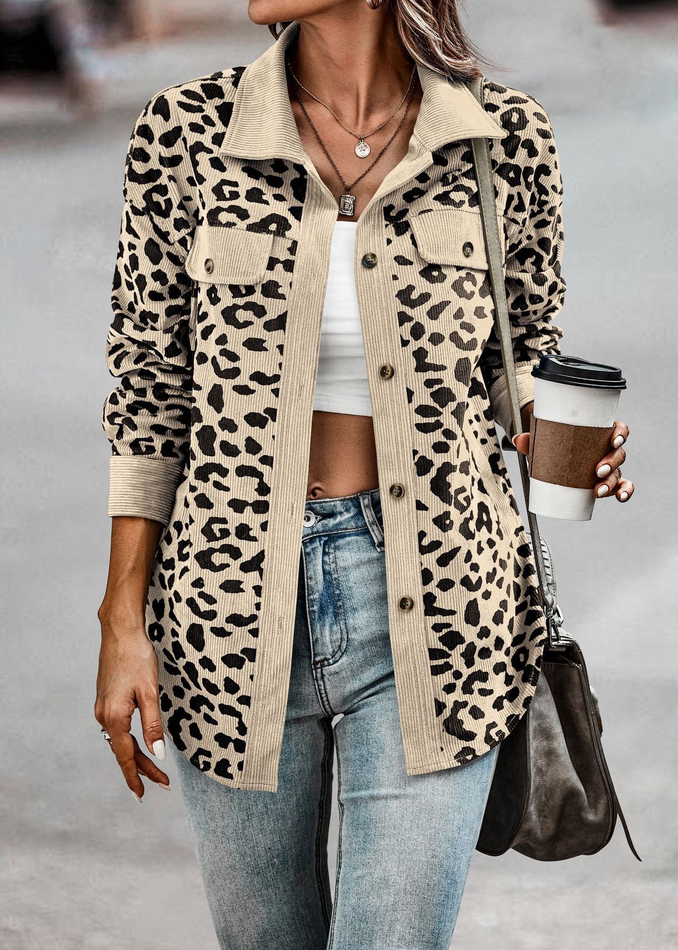 ANIKA - DAMES JAS MET PRINT