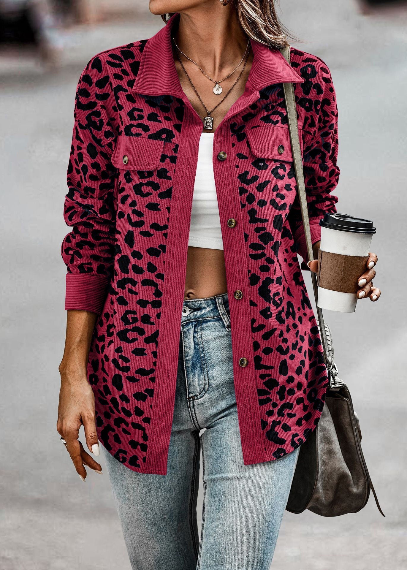 ANIKA - DAMES JAS MET PRINT