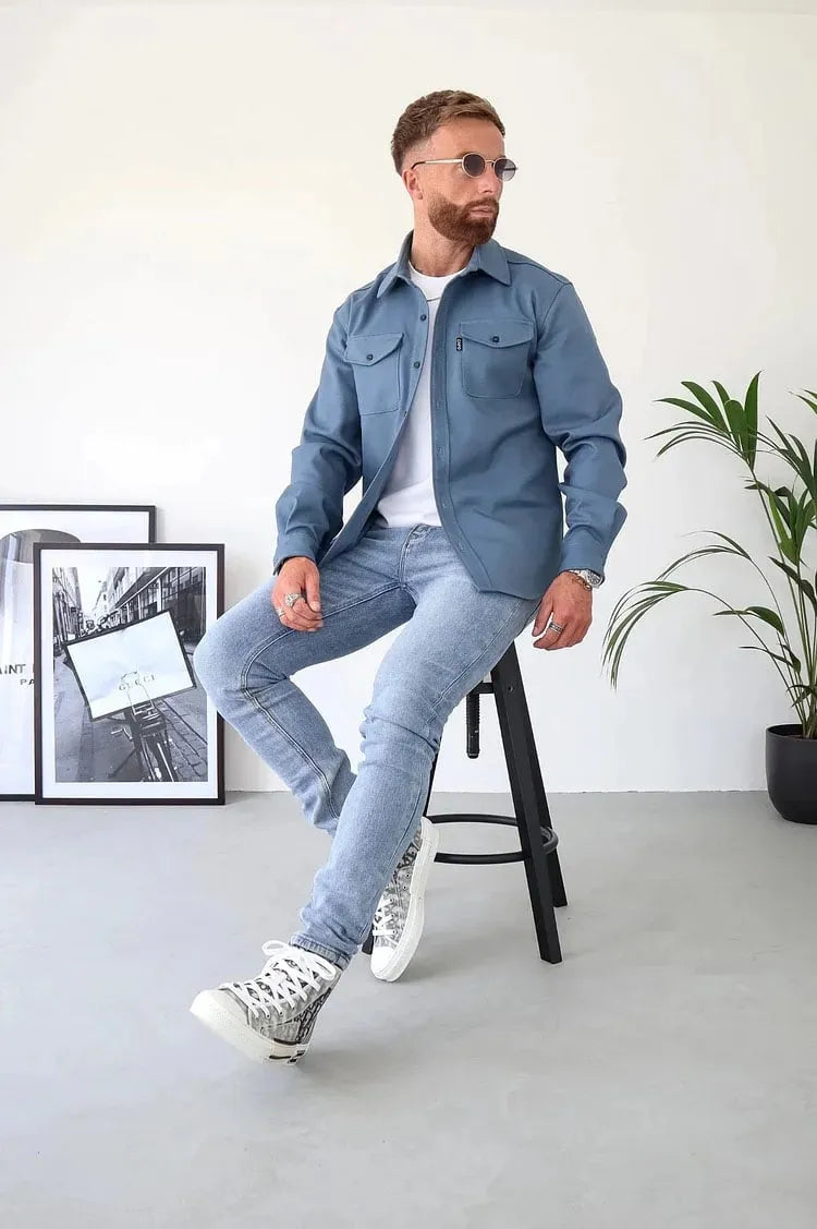 Mateo™ | Button Down Overhemdjas
