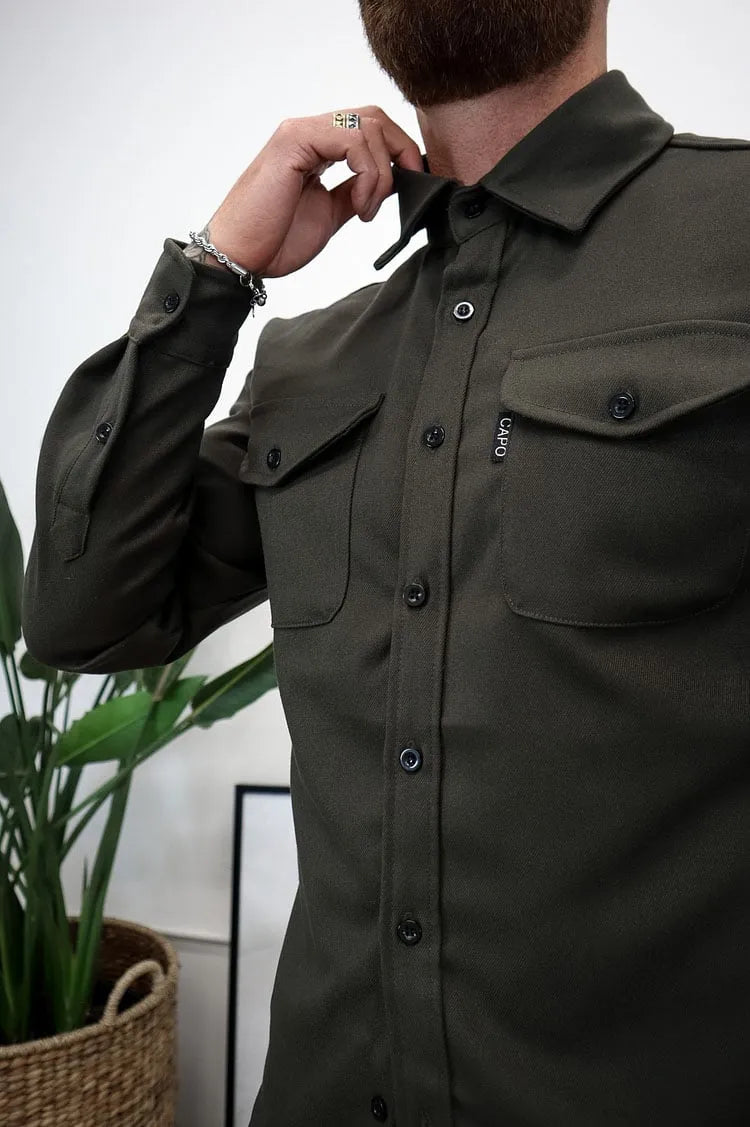 Mateo™ | Button Down Overhemdjas