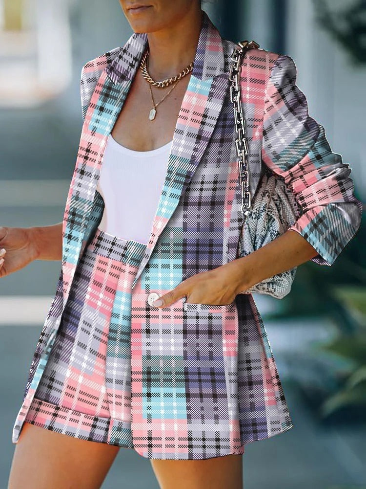 ADELLE - BLAZER EN SHORT SET
