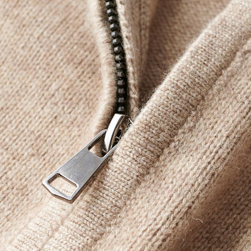 PROVARI - ZIP-UP SWEATER