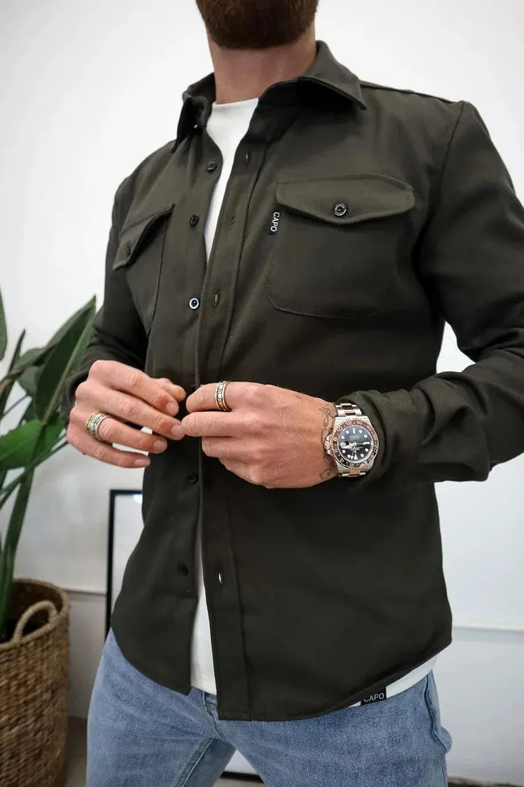 Mateo™ | Button Down Overhemdjas
