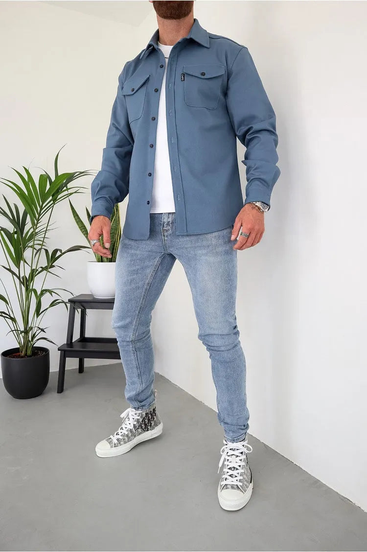 Mateo™ | Button Down Overhemdjas