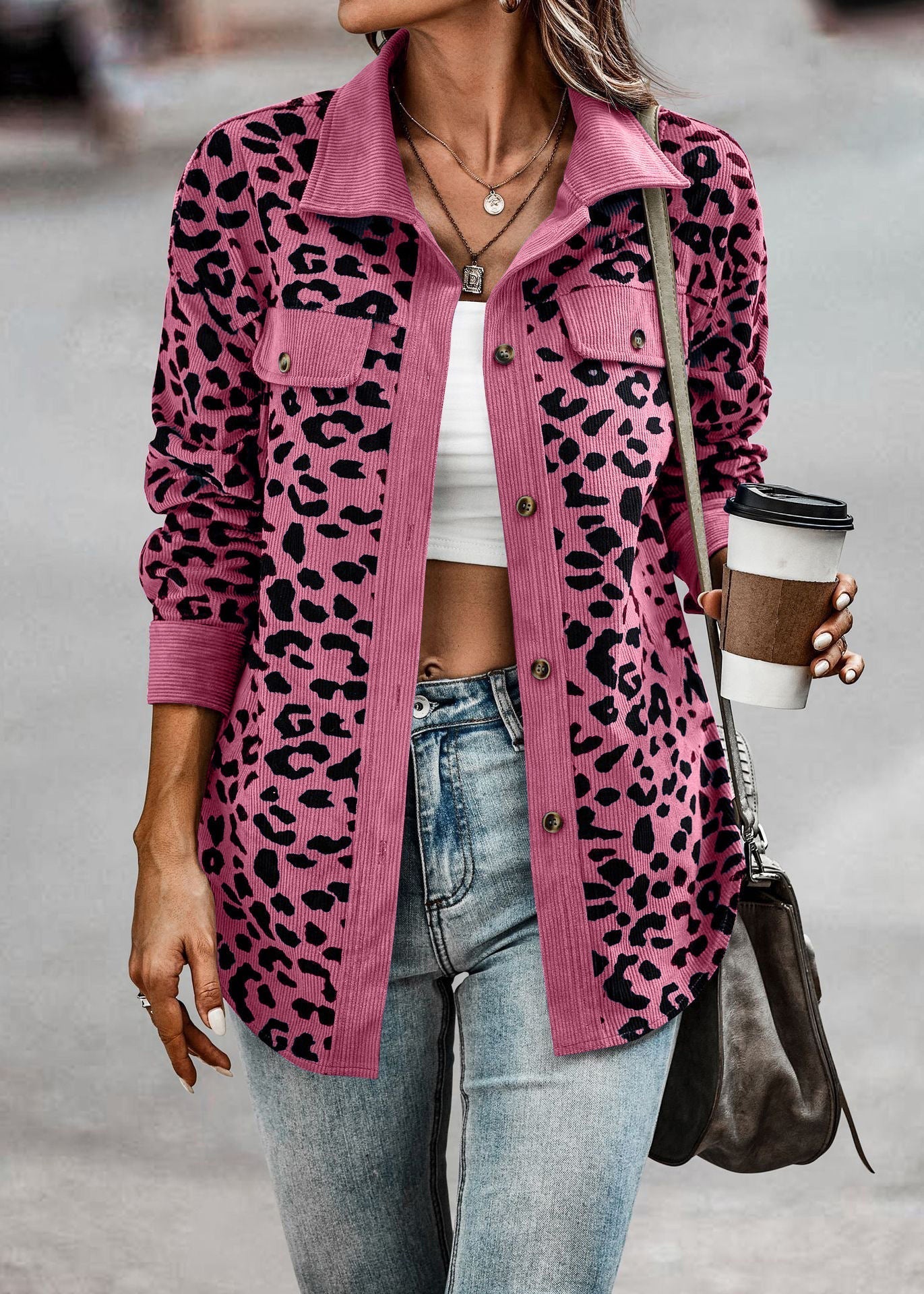 ANIKA - DAMES JAS MET PRINT