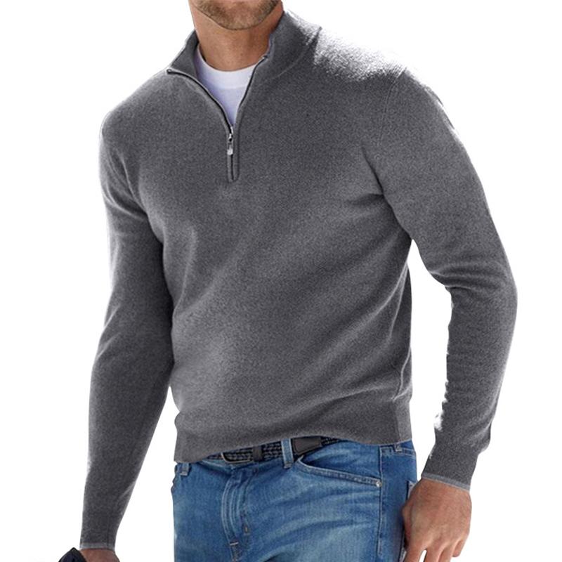 PROVARI - ZIP-UP SWEATER
