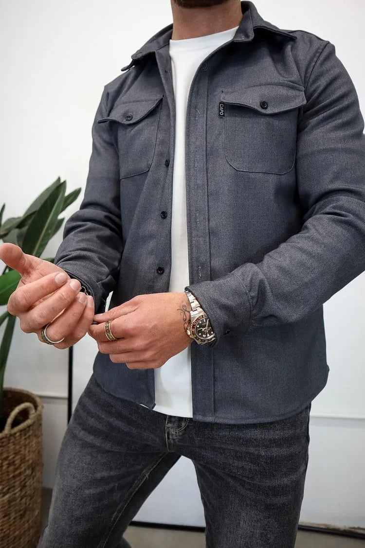Mateo™ | Button Down Overhemdjas