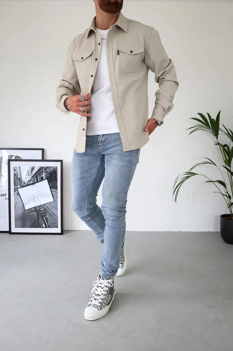 Mateo™ | Button Down Overhemdjas