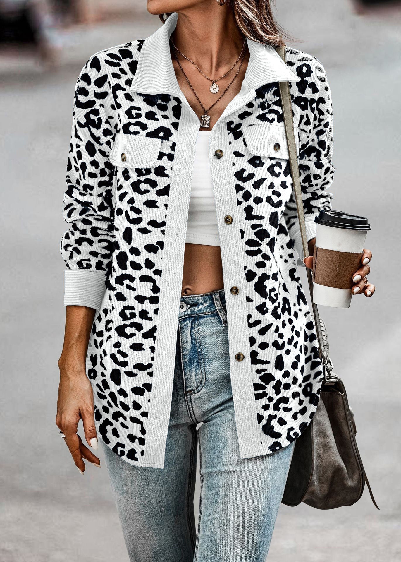 ANIKA - DAMES JAS MET PRINT