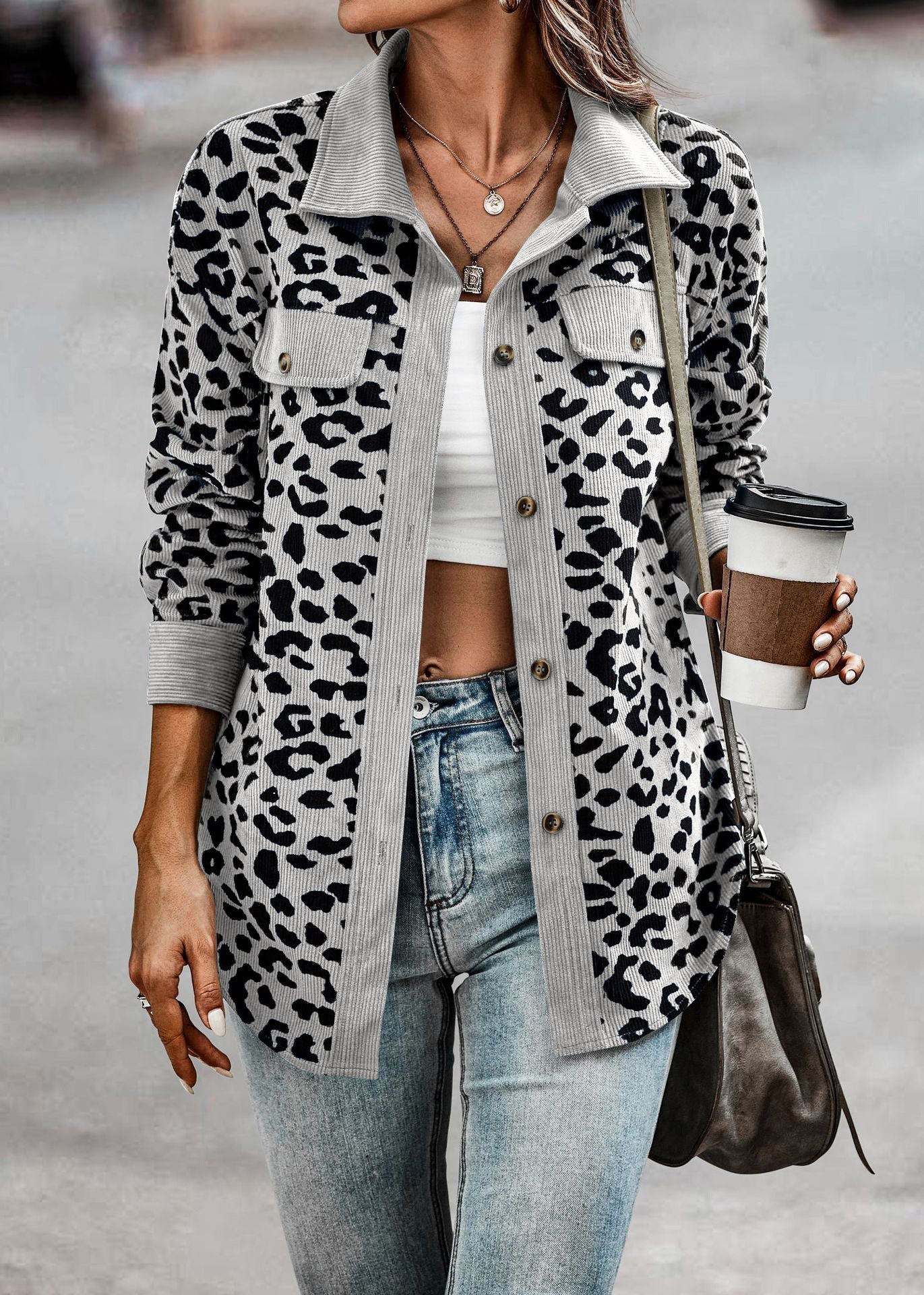 ANIKA - DAMES JAS MET PRINT
