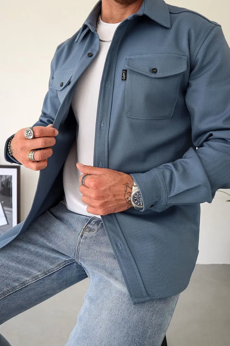Mateo™ | Button Down Overhemdjas