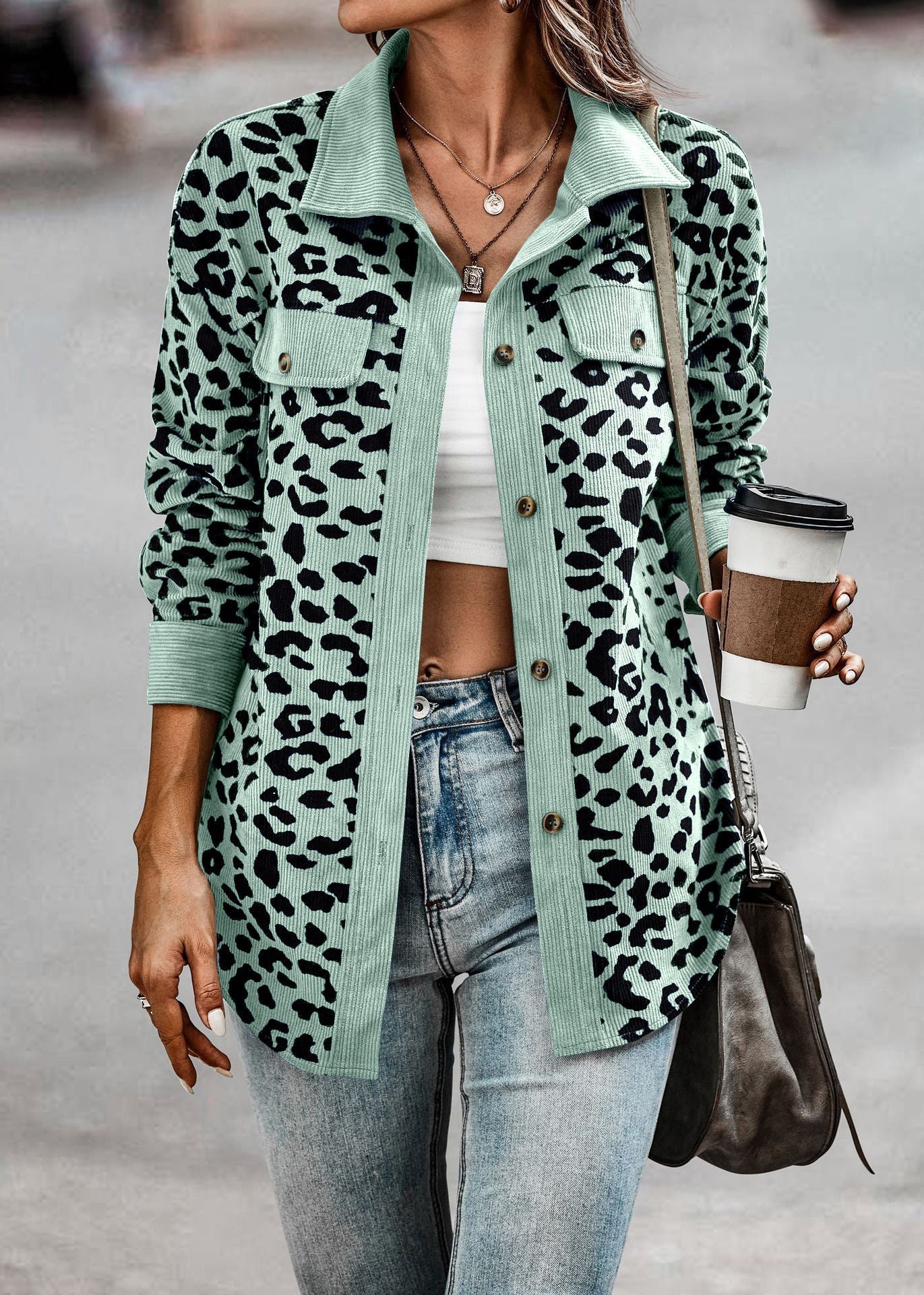ANIKA - DAMES JAS MET PRINT